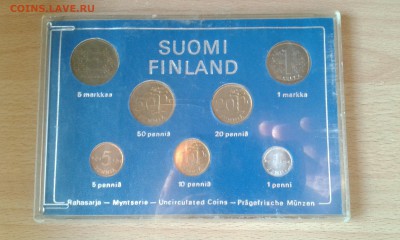Годовой набор Финляндии 1975г от 1п до 5м. Предпродажное - 20181115_100349