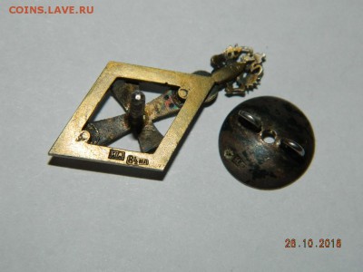 Знак об окончании немедицинских факультетов Имп. Рос. Униве - DSCN2151.JPG