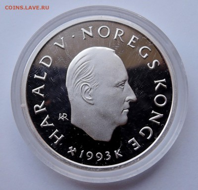 НОРВЕГИЯ-50 крон 1993 г. Лиллехаммер Коньки ПРУФ  21.11 в 22 - DSCN3061.JPG