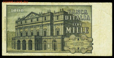 Италия 1000 лир 1975. До 21.11.18 в 21:30. - IL-1000-75-III