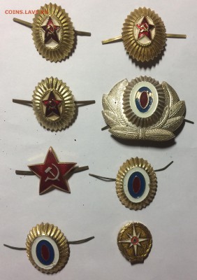 Кокарды,петлицы по 20р шт до 22.11.18 в 22.00 по мск - 22766898-12DE-4011-9E19-DCD0447F892F