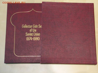 наборы 74,75,76,77,78,79,80 в альбоме collector coin sets - н1