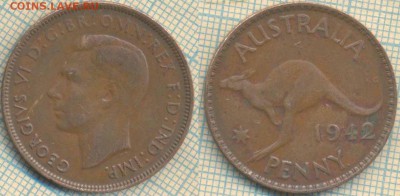 Австралия пенни 1942 г., до 21.11.2018 г. 22.00 по Москве - Австралия пенни 1942  4248