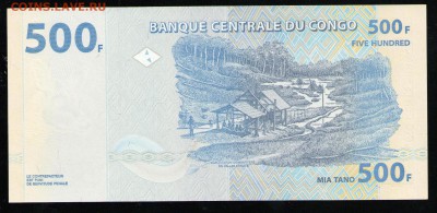 КОНГО 500 ФРАНКОВ 2002 UNC - 14 001