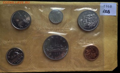 B11 Канада годовой набор 1968 Proof Like до 23.11 в 22°° - B11_Canada Proof Like Set 1968_2