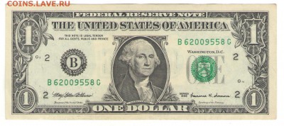 США 1 доллар 1999 В до 23.11.  22  ч - д2