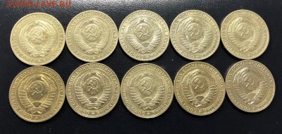 1 рубль 1989 - 5 шт., 1 рубль 1990 - 5 шт. до 22.11.2018 - IMG_3870-17-11-18-04-16