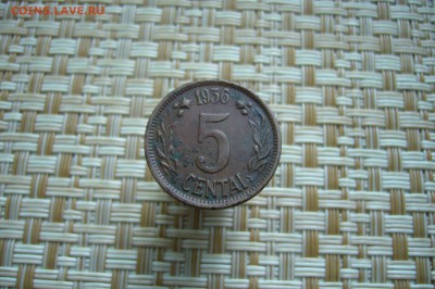Литва 5 центов 1936 - 19-11-18 - 23-10 мск - P1990481.JPG