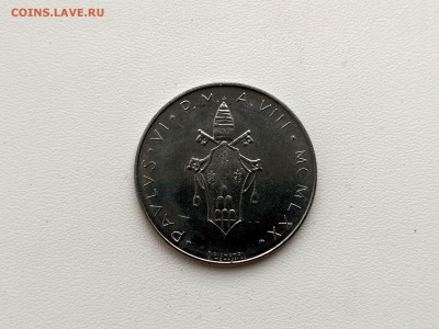 ВАТИКАН,100 лир 1970г(наборная)до 22.11.2018 - IMG_20181117_130348_HDR