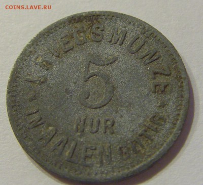 Нотгельд 5 пфеннигов 1917 Ален №1 24.11.18 22:00 М - CIMG9769.JPG