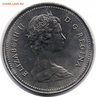 B15 Канада 1$ 1984 Вояджер до 25.11 в 22°° - B15 Canada 1$ 1984_2