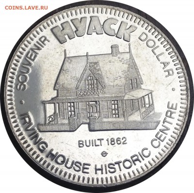 B16 Канада торговый доллар Westminster 1977 25.11 в 22°° - B16 Trade Dollar Westminster BC 1977_2