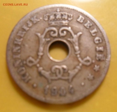бельгия 10 сантимов 1904 года - SAM_5564.JPG
