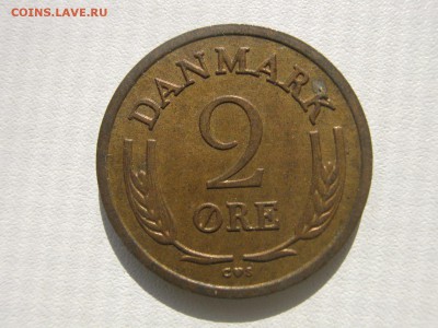 Дания 1 и 2 эре 1963 (бронза) на оценку - IMG_4999