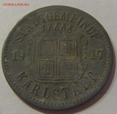 Нотгельд 10 пфеннигов 1917 Карлштадт №1 24.11.18 22:00 М - CIMG9843.JPG