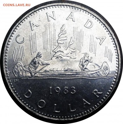 B19 Канада 1$ 1983 Вояджер до 26.11 в 22°° - B19 Canada 1$ 1983_2