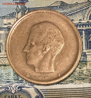 С Рубля Бельгия, 20 франков 1981 года  23.11.2018 22:00 - фран