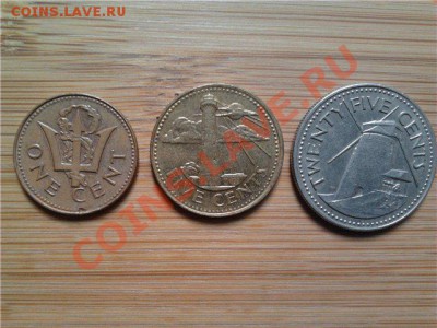 Барбадос, подборка из 3 монет, до 30.05.2011г, 22-00 мск - Барбадос