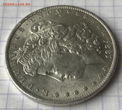 Доллар, 1884 год - 95AE417C-5699-43D8-86F1-E00FFD9226DB