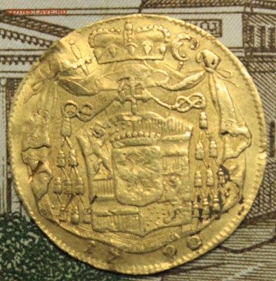 Золотой дукат. Архиепископство Зальцбург (Австрия). 1790г. - IMG_0386.JPG