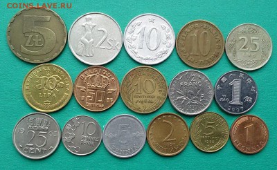 Монеты мира по 7 рублей до 28.11 - подборка по 7 001