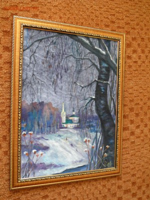 Ураткин П.Л. "Церковь" масло, бархат - ураткин4.JPG