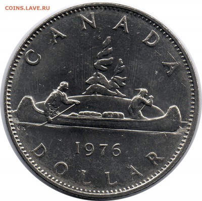 B23 Канада 1$ 1976 Вояджер до 27.11 в 22°° - B23 Canada 1$ 1976_1