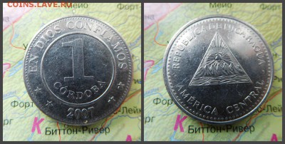 Никарагуа 1 кордоба, 2007г - 17