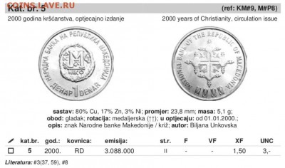 Македония 1 денар 2000 - A3AFF138-8A36-4E26-923B-EB3F59B1FC23
