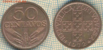 Португалия 50 сентаво 1972 г., до 27.11.2018 г. 22.00 по Мос - Португалия 50 сентаво 1972  4593