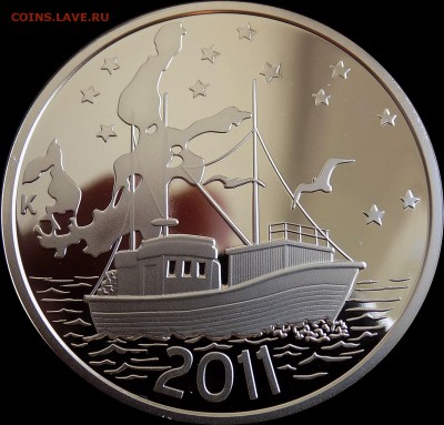 Финляндия 20 евро 2011 Защита Балтийского моря КОРАБЛЬ - 1 (1).JPG