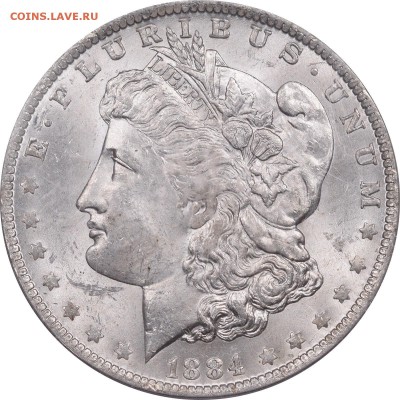 США. Доллар 1884 О. Предпродажная. - 2