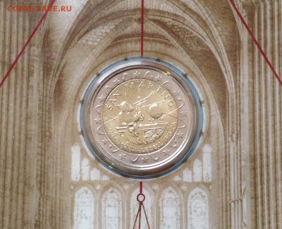 Сан Марино 2 евро в буклете Колумб, год физики и др 2005-07г - FullSizeRender (12)