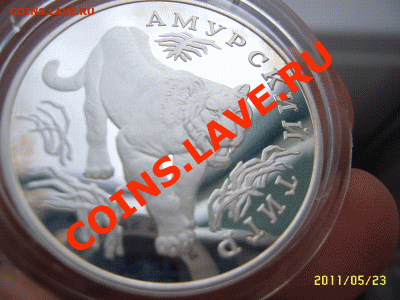 1 рубль СЕРЕБРО 1993  ТИГР  до 29 мая в 21.00 МСК - SUC55790.GIF