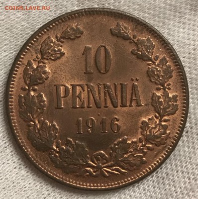 10 пенни 1916 г, unc До 26.11.2018 22.00 по МСК - CE0967E8-FED8-4D37-B3D6-EC532946D420