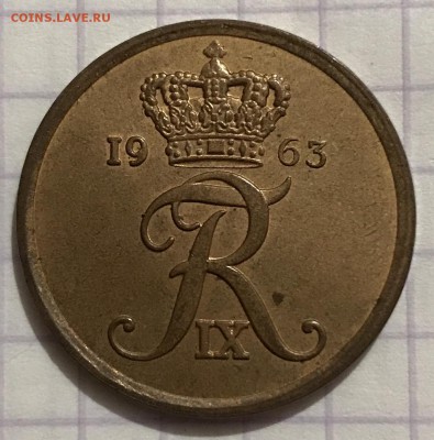 Дания, 5 øre. 1963-1971 гг. - 10342EB4-3202-4FF9-8E63-AEDD262DD3C3