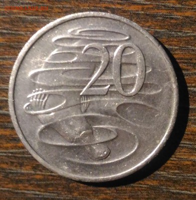 20ц. Австралии 1999 г. до 22.00 по МСК 28.11.2018 - 20 центов 1999 (2)