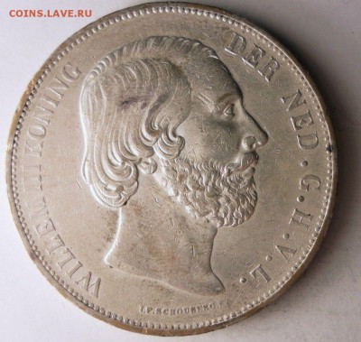 Нидерланды 2,5 гульдена 1873 Виллем III Серебро XF Крона - s-l1600 (4)