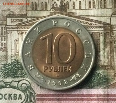 10 рублей 1992г. Красная книга. Казарка до 26.11.18 - IMG_9224.JPG