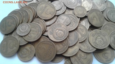 1,2,3 копейки СССР 1926-57. 130 шт. - 20181123_125854