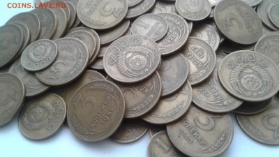 1,2,3 копейки СССР 1926-57. 130 шт. - 20181123_125911