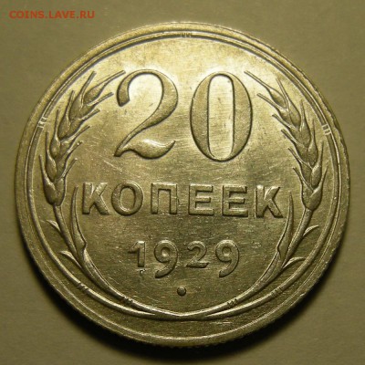 (2) 20 копеек 1929 блеск - до 29.11.18. 22:00 мск. - DSCN2579.JPG