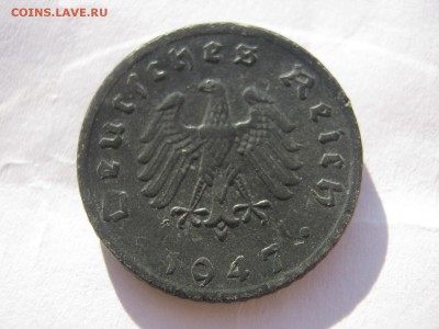 Германия оккупация союзников 5 пфеннигов 1947 D до 07.09. - IMG_6851.JPG