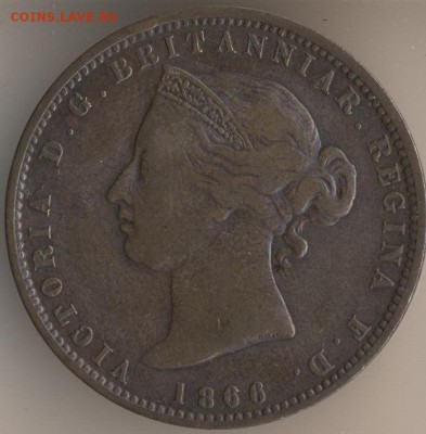 13 шиллинга 1861 года. На оценку. - 36
