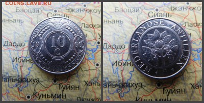 Нидерландские Антильские острова 10 центов, 1999 - 4