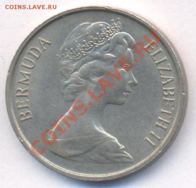Бермудские о-ва 10 центов 1970 г. До 26.05.11 г. 20-00 МСК. - Бермуды 10 70