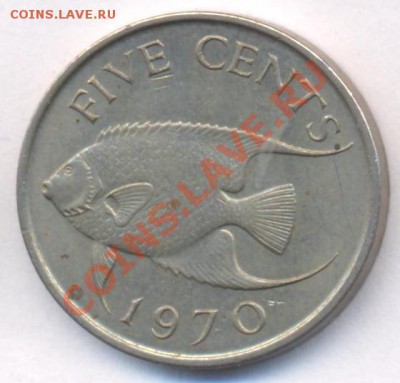 Бермудские о-ва 10 центов 1970 г. До 26.05.11 г. 20-00 МСК. - Бермуды 10 70.1