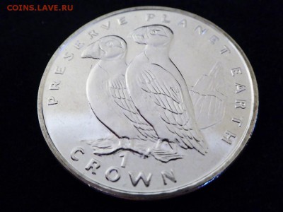 Атлантический Тупик. Гибралтар 1996. 1 CROWN - P1010654.JPG