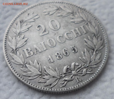 20 BAIOCCHI 1865 г. Ватикан до 28.11-22.00.00 - SAM_4767.JPG