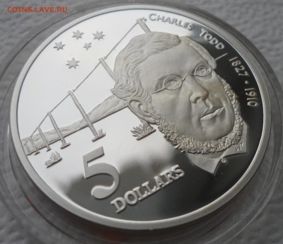 5 долларов 1995 г. (Charles Todd, 1827-1910) - SAM_4798.JPG